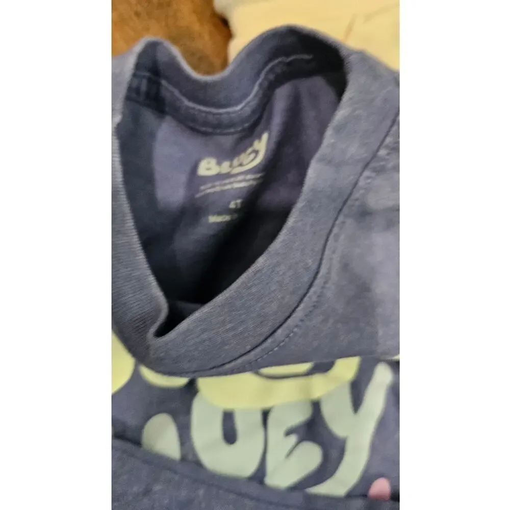 Bluey 3 Piece Set Toddler 4T New with tags